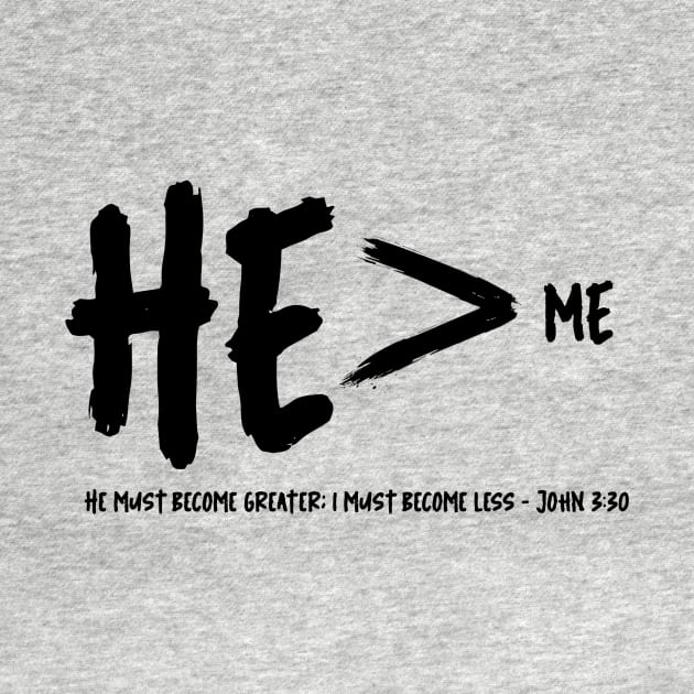 He is greater than me - John 3:30 by FTLOG